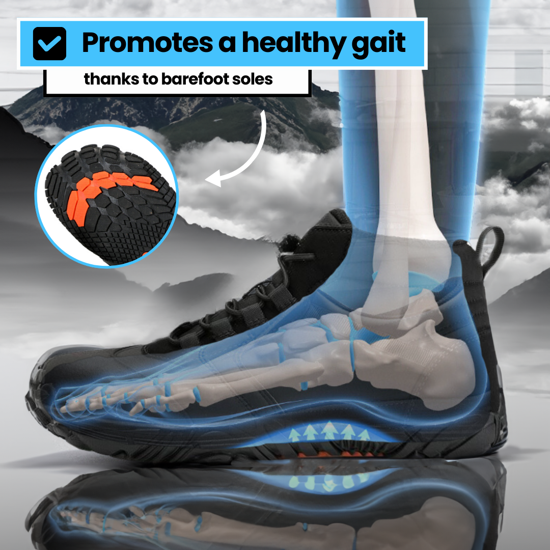 Hiking Footwear Fleece - Winter Barefoot Shoes