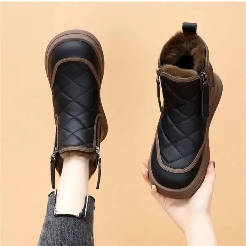 Bronoir™ Warm Lined - Winter Barefoot Shoes