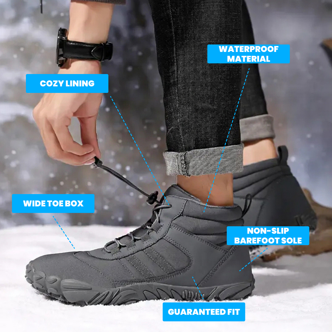 Bronoir™ Cozy Lined - Winter Barefoot Shoes